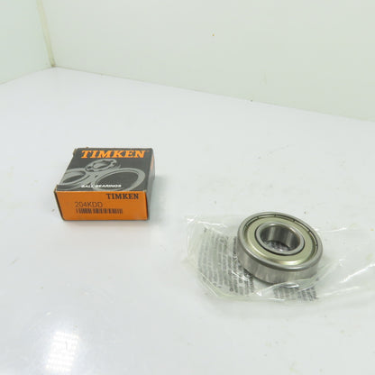 Timken P204KDD 204KDD Deep Groove Ball Bearing 20mm Bore x 47mm OD x 14mm