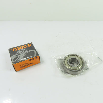 Timken P204KDD 204KDD Deep Groove Ball Bearing 20mm Bore x 47mm OD x 14mm