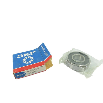 SKF 6204 2RSJEM 20x47x14mm Double Sealed Deep Groove Ball Bearing