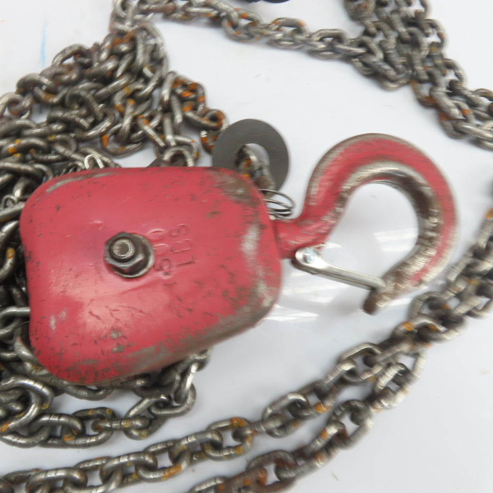Dayton 4GU71 500lb Electric Chain Hoist 115V 1Ph 10' Lift 8FPM