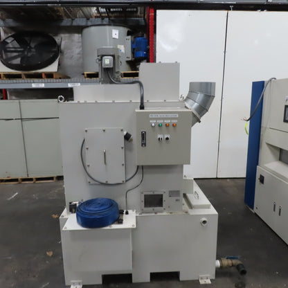 HK Laser Systems ME-2307 Suction Belt Wet Deburring Machine & Collector 220V 3Ph