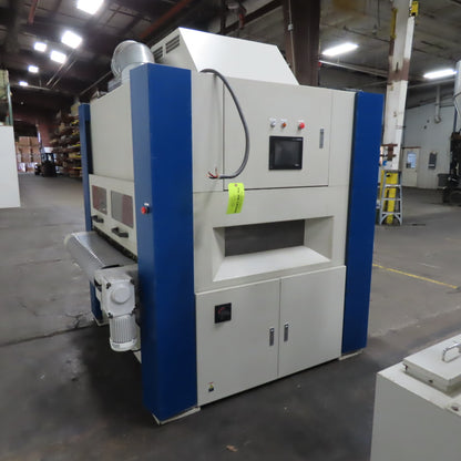 HK Laser Systems ME-2307 Suction Belt Wet Deburring Machine & Collector 220V 3Ph