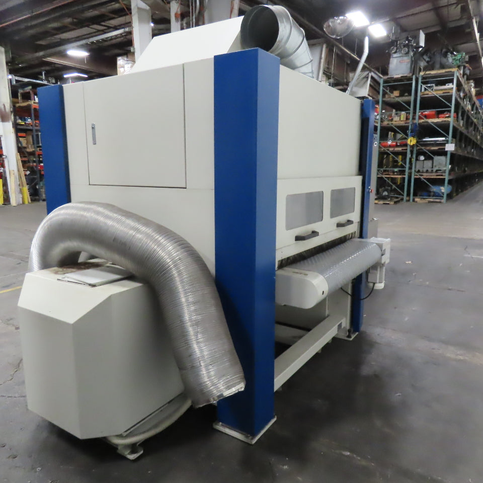 HK Laser Systems ME-2307 Suction Belt Wet Deburring Machine & Collector 220V 3Ph