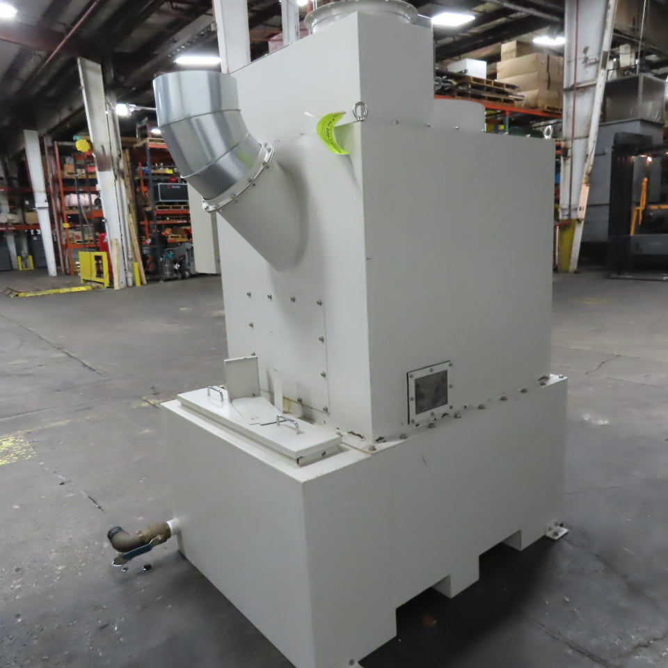 HK Laser Systems ME-2307 Suction Belt Wet Deburring Machine & Collector 220V 3Ph