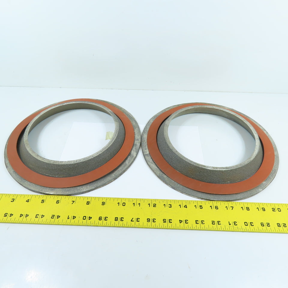 DeZurik 8" Cast Deflection Cone for Knife Gate Valve