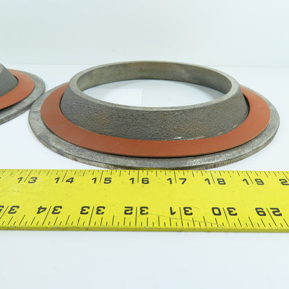 DeZurik 8" Cast Deflection Cone for Knife Gate Valve