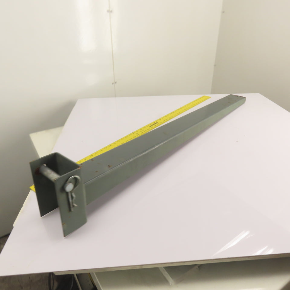 48" Long x 4" Wide Straight Cantilever Racking Arm W/ Pin
