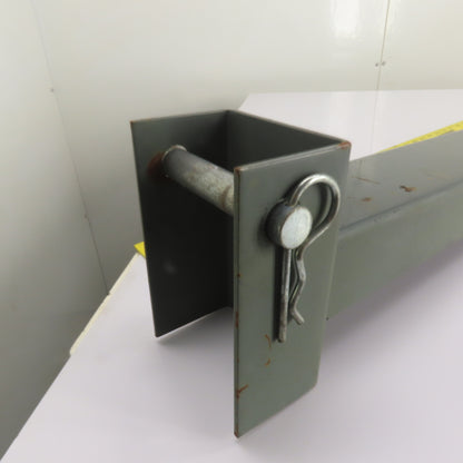 48" Long x 4" Wide Straight Cantilever Racking Arm W/ Pin