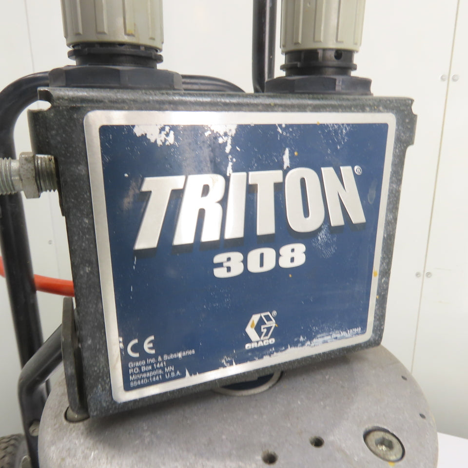Graco Triton 308 Diaphragm Pump Cart Spray Package w/ L60M10 Gun