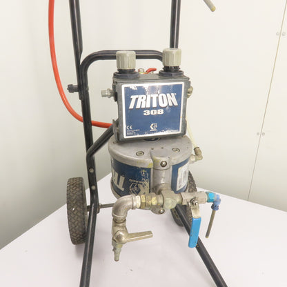Graco Triton 308 Diaphragm Pump Cart Spray Package w/ L60M10 Gun