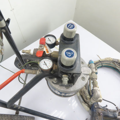 Graco Triton 308 Diaphragm Pump Cart Spray Package w/ L60M10 Gun