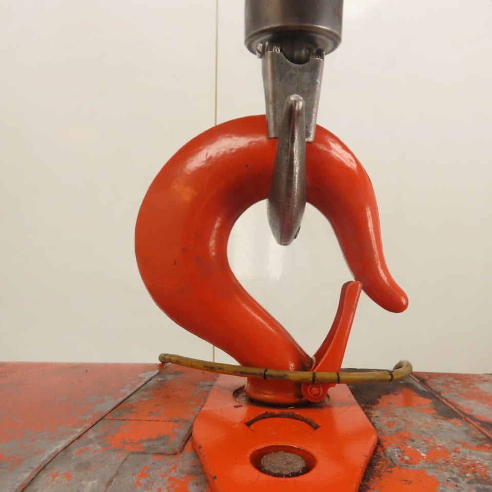 CM Lodestar Model RR 2Ton 4000LB Electric Chain Hoist 16FPM 240/480V 3Ph 15'Lift