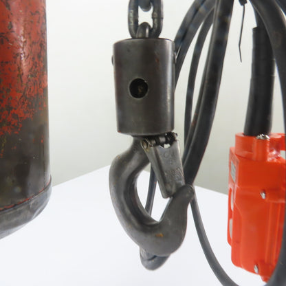 CM Model L 1 Ton 2000 Electric Chain Hoist 3Ph 240/480V 3Ph 16FPM 10' Lift