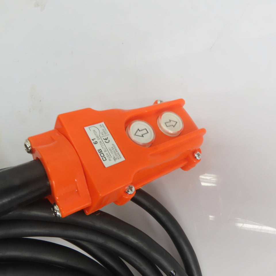CM Lodestar Model B 1/4 Ton 500LB Electric Chain Hoist 3Ph 220-480V 35' Lift