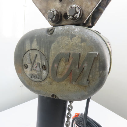 CM Lodestar Model B 1/4 Ton 500LB Electric Chain Hoist 3Ph 220-480V 35' Lift