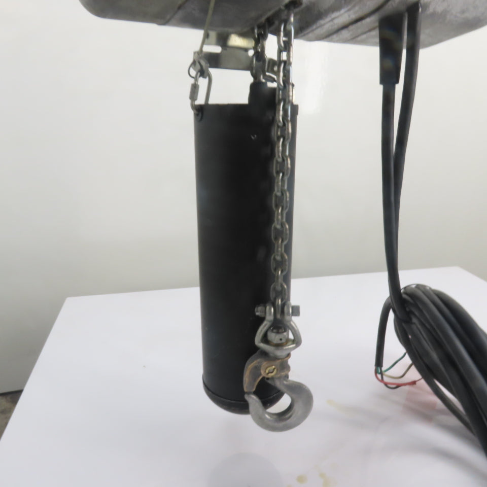 CM Lodestar Model B 1/4 Ton 500LB Electric Chain Hoist 3Ph 220-480V 35' Lift