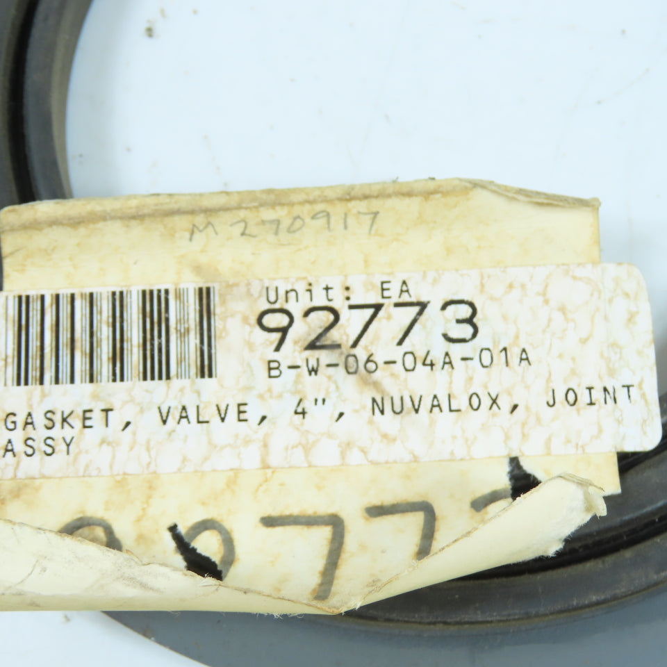 United Conveyor Corp 408295 4" Nuvalox Valve Gasket Joint Assembly