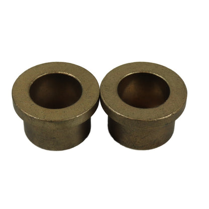 Flanged Bronze Bushing 0.75in ID x 1in OD x 0.75in Length Lot Of 2