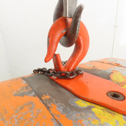 CM Lodestar Model L 1 Ton 2000LB Electric Chain Hoist 220/440V 3Ph 15' Lift