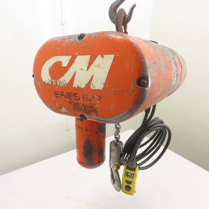 CM Model L 1 Ton 2000LB Electric Chain Hoist 240/480V 3Ph 15' Lift 16FPM
