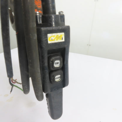 CM Lodestar 1 Ton 2000LB Electric Chain Hoist 10' Lift 240/480V 3Ph 16FPM