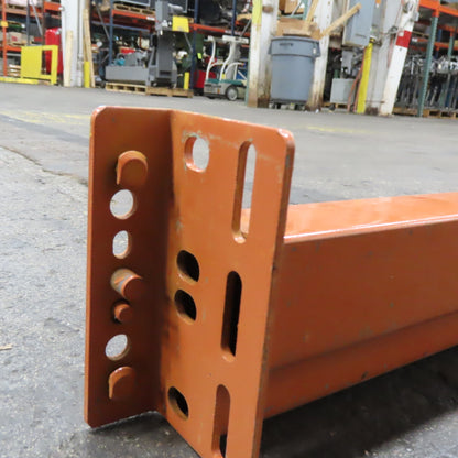 10' x 5" x 2.75" Tear Drop Pallet Racking Beam Shelf