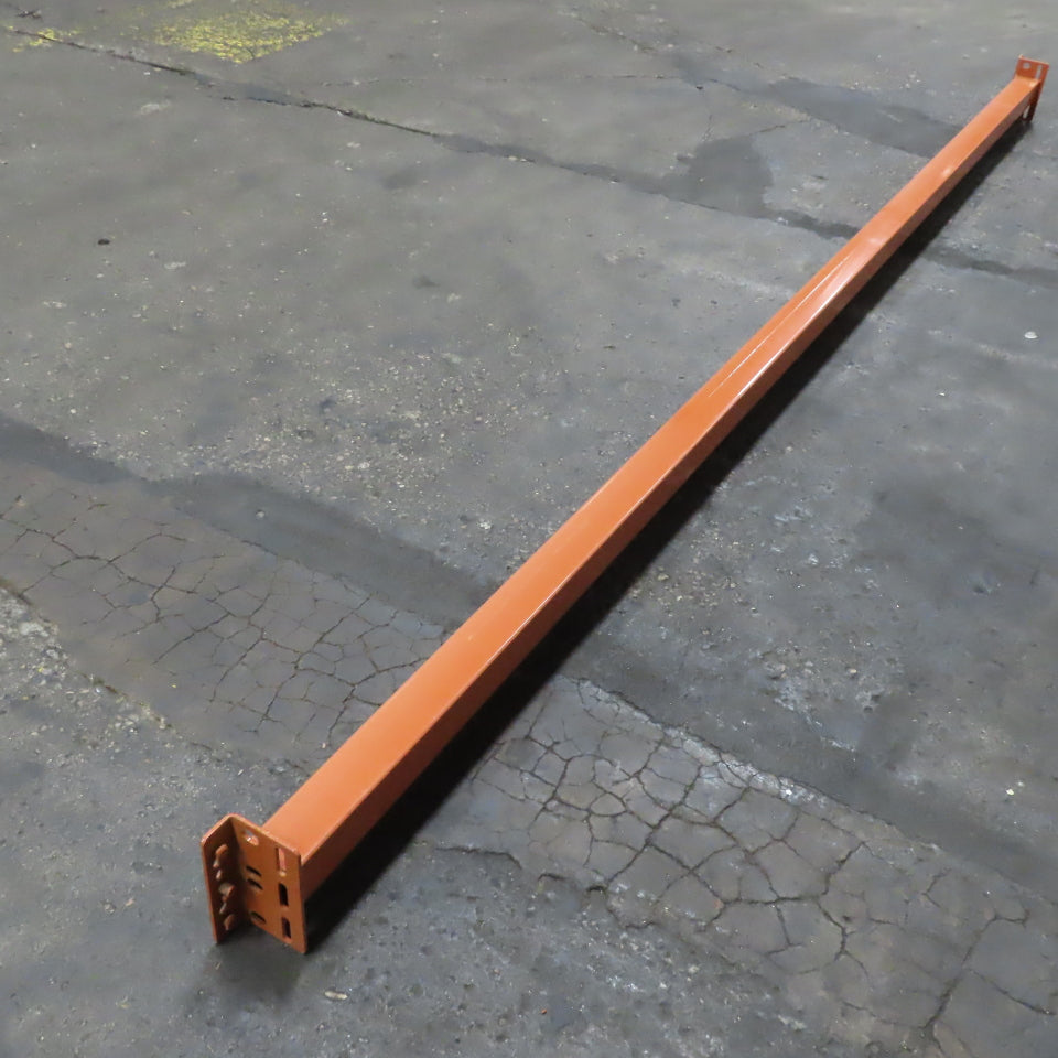 10' x 5" x 2.75" Tear Drop Pallet Racking Beam Shelf