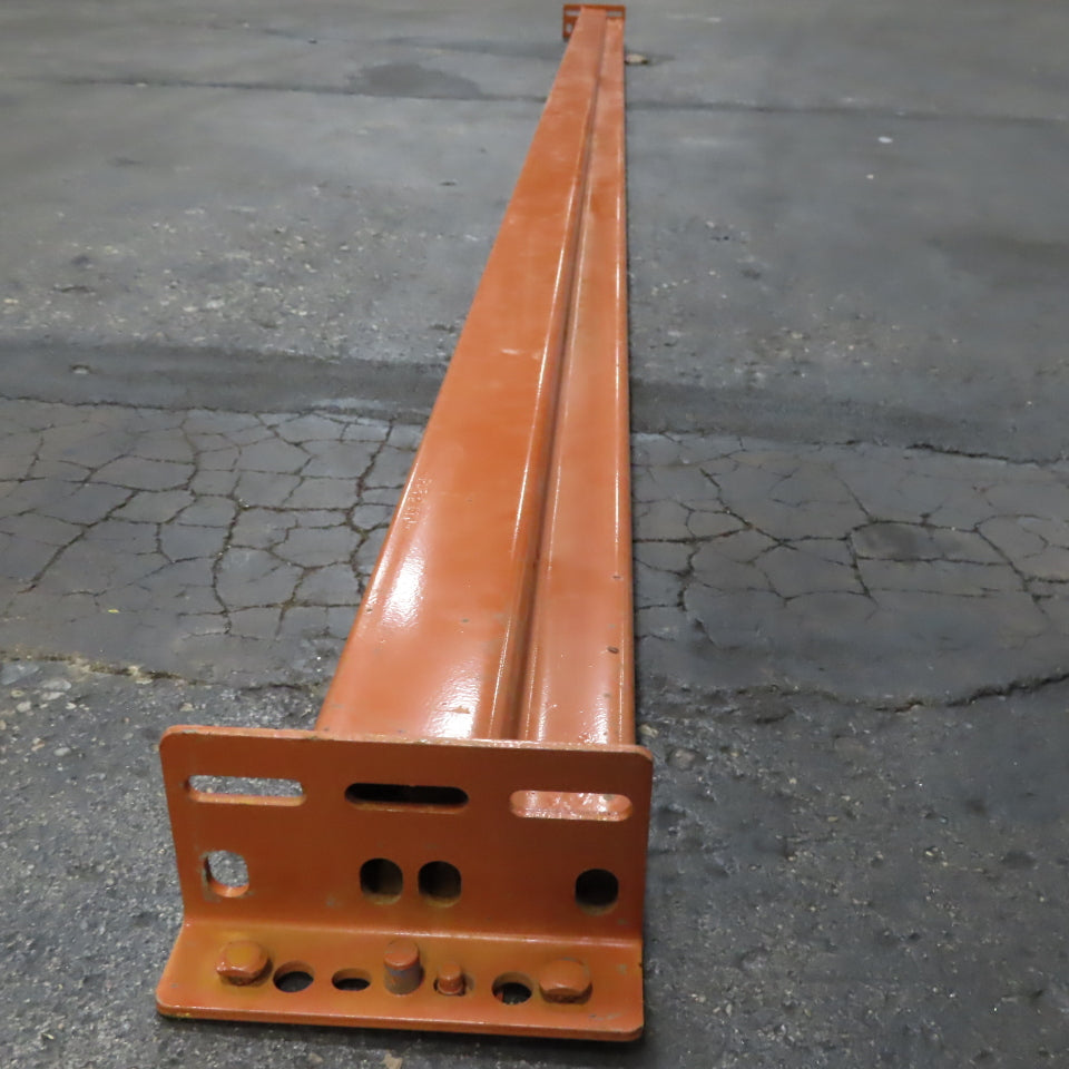 10' x 5" x 2.75" Tear Drop Pallet Racking Beam Shelf