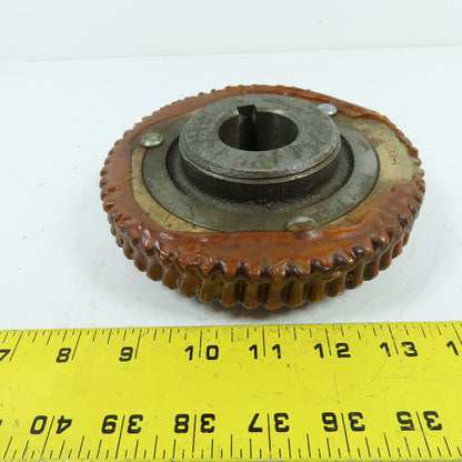 Stock Equipment 1-A8311-A 1-X1208-J Worm Gear for Coal Feeder Reducer