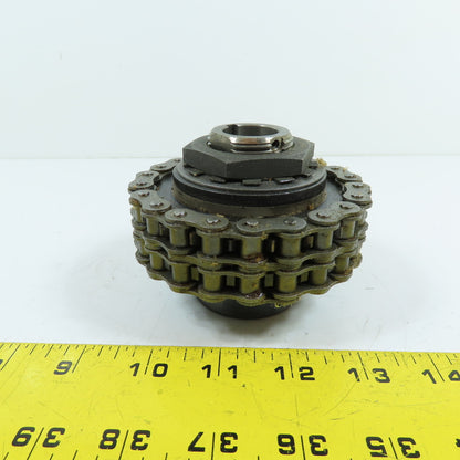 Morse 250A-1C 168166 Torque Limiter Roller Chain Coupling 7/8" Bore