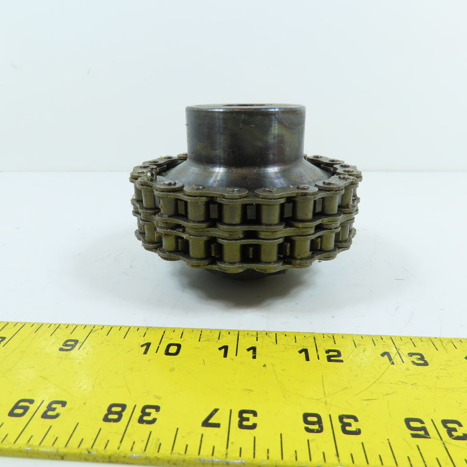 Morse 250A-1C 168166 Torque Limiter Roller Chain Coupling 7/8" Bore