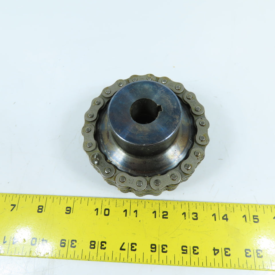 Morse 250A-1C 168166 Torque Limiter Roller Chain Coupling 7/8" Bore
