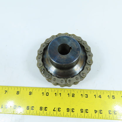 Morse 250A-1C 168166 Torque Limiter Roller Chain Coupling 7/8" Bore