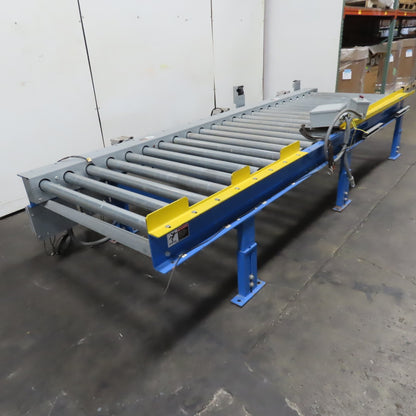 Industrial Kinetics 3 Zone Power Roller Conveyor 230/460V 1Hp 48" x 120" 14.5FPM