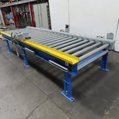 Industrial Kinetics 3 Zone Power Roller Conveyor 230/460V 1Hp 48" x 120" 14.5FPM