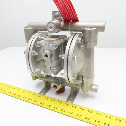 All-Flo A050-NAA-TTYT-N30 Air-Operated Double Diaphragm Pump 1/2" In/Out