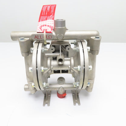 All-Flo A050-NAA-TTYT-N30 Air-Operated Double Diaphragm Pump 1/2" In/Out