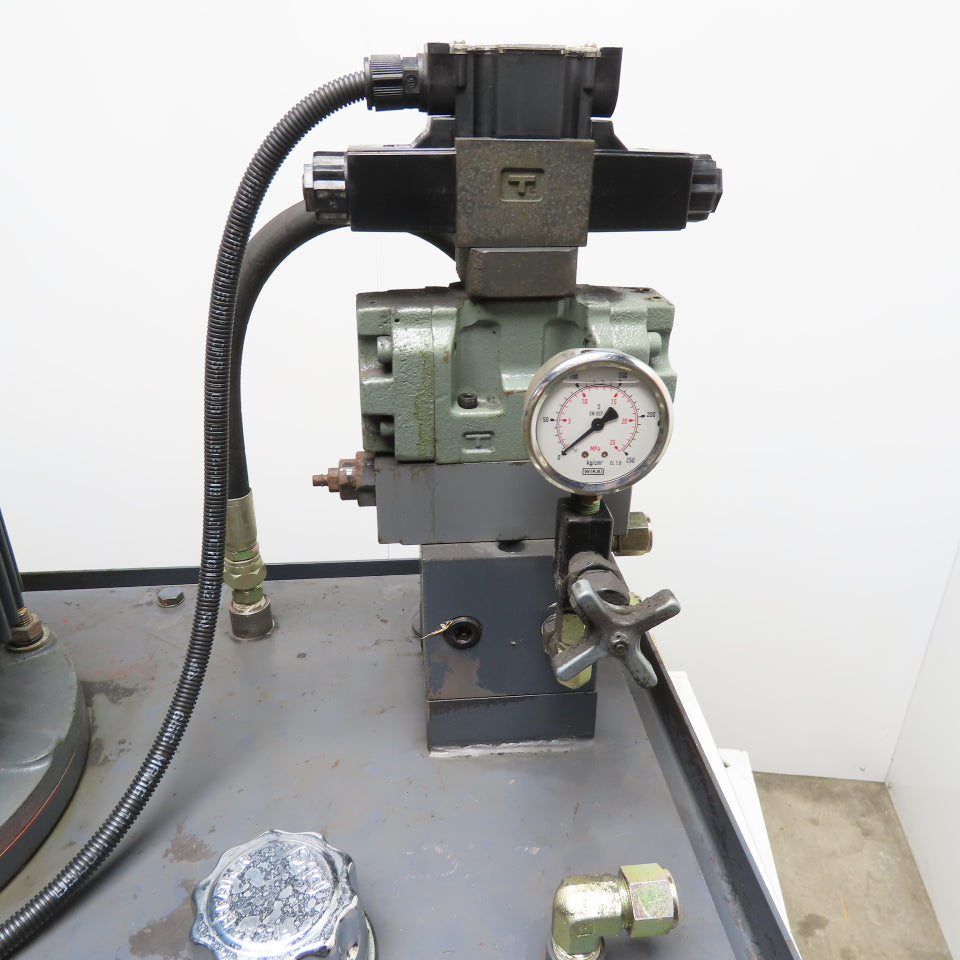 Otis Elevator KMBO8HK1F 16 Gal Hydraulic Power Unit 5.5kW 220/380V 3Ph 1750RPM