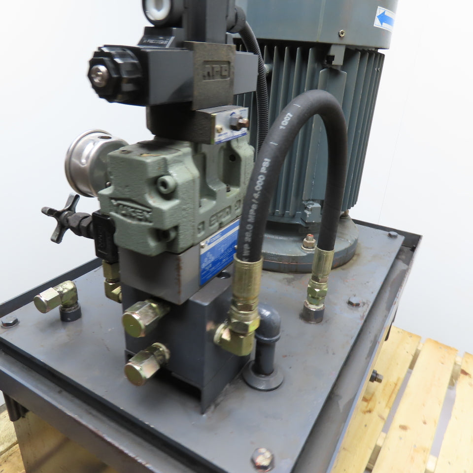 Otis Elevator KMBO8HK1F 16 Gal Hydraulic Power Unit 5.5kW 220/380V 3Ph 1750RPM