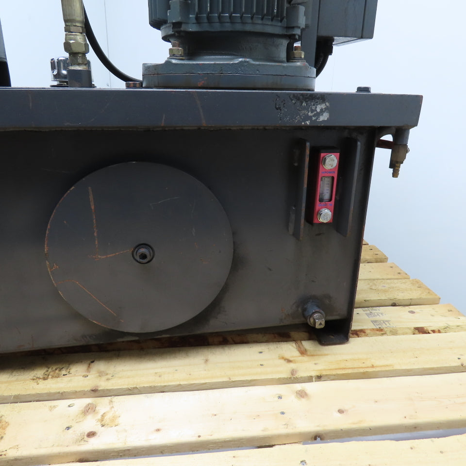 Otis Elevator KMBO8HK1F 16 Gal Hydraulic Power Unit 5.5kW 220/380V 3Ph 1750RPM