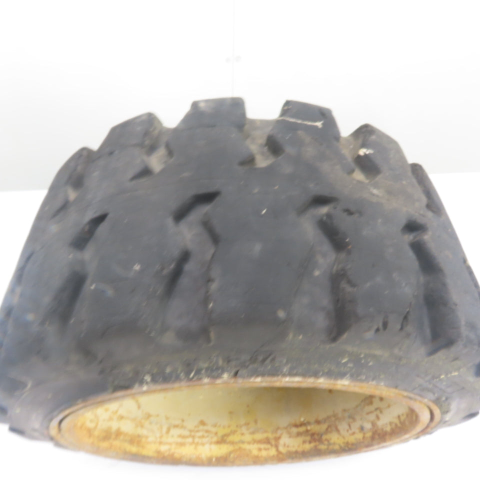 10x16.5 Solid Forklift Tire & Wheel 6-Lug