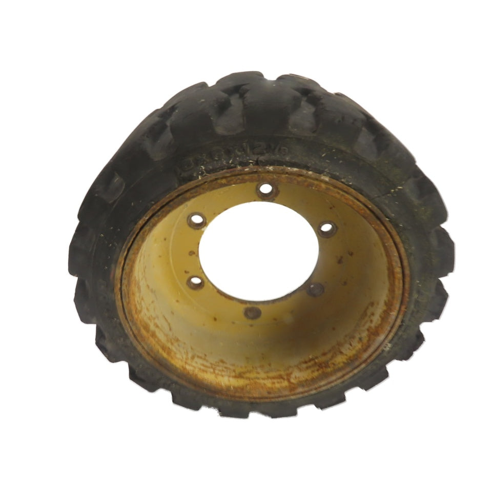 10x16.5 Solid Forklift Tire & Wheel 6-Lug