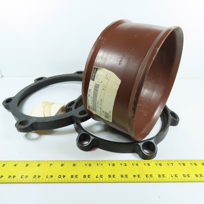 Dresser 4884-1 4886 Pipe Coupling Middle Ring & Follower Set 9.3" OD No Bolts