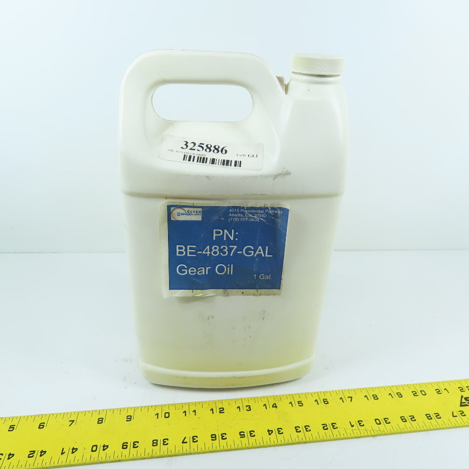 Clyde Bergemann BE-4837-GAL Synthetic Gearbox Oil 1 Gallon
