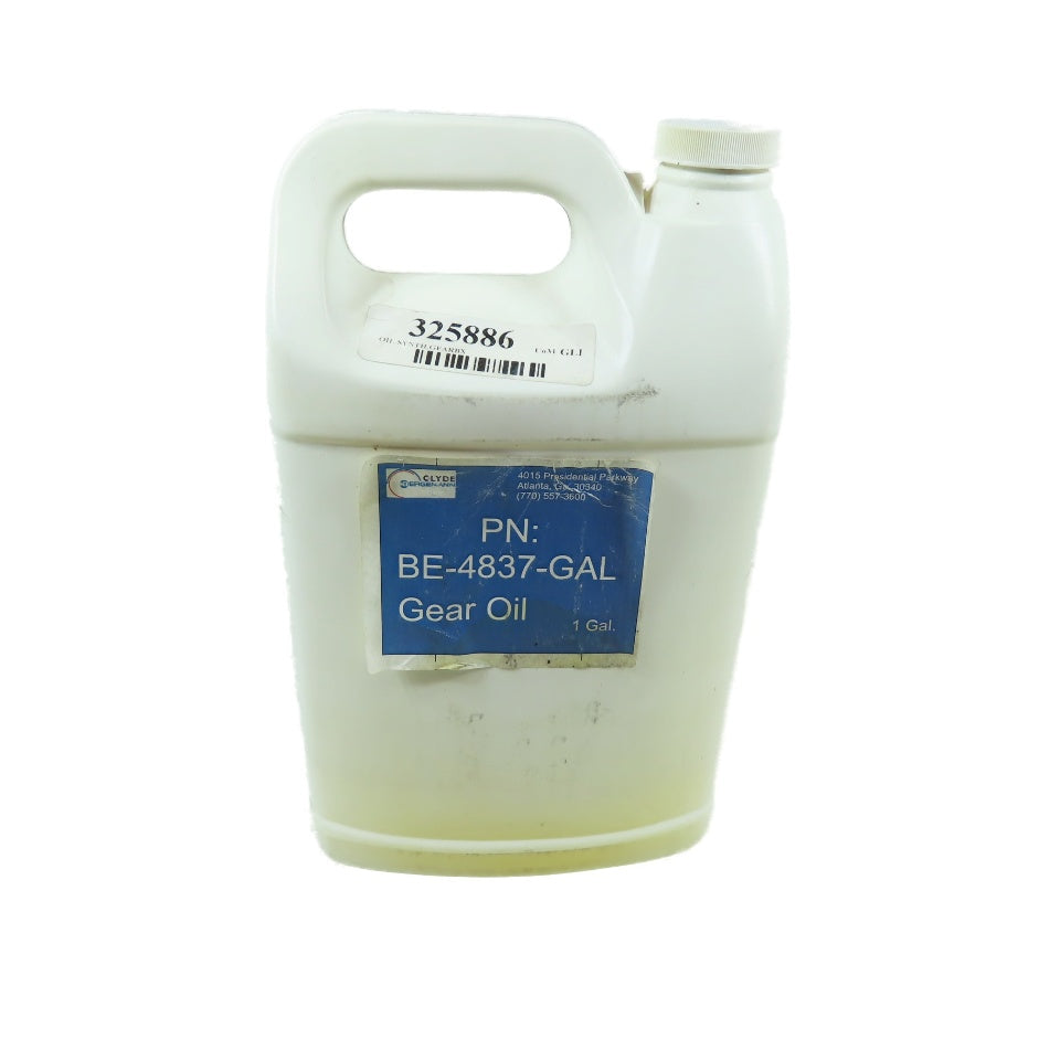Clyde Bergemann BE-4837-GAL Synthetic Gearbox Oil 1 Gallon