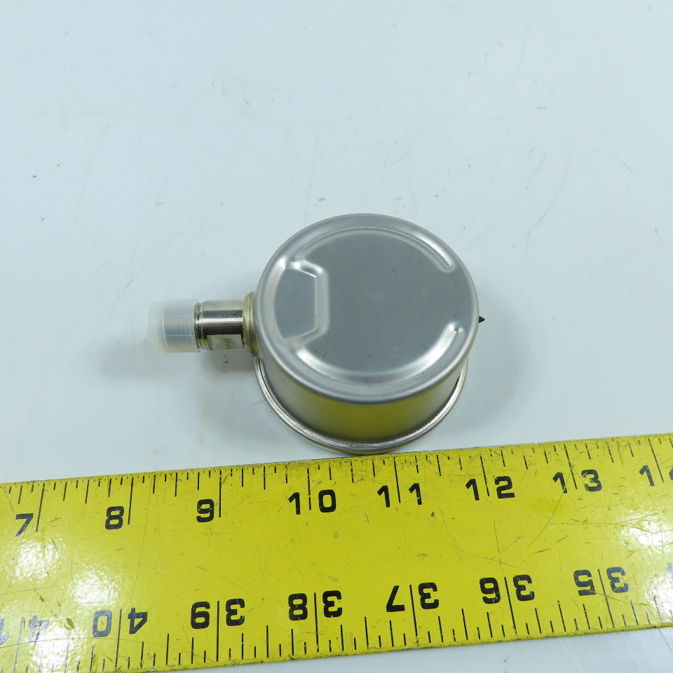 PIC Gauges 301LFW-254K 0-600 PSI Liquid-Filled Pressure Gauge 2-1/2" Dial