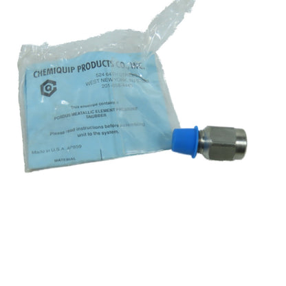 Chemiquip 25SE 1/4" NPT Porous Metal Element Pressure Snubber 15,000PSI