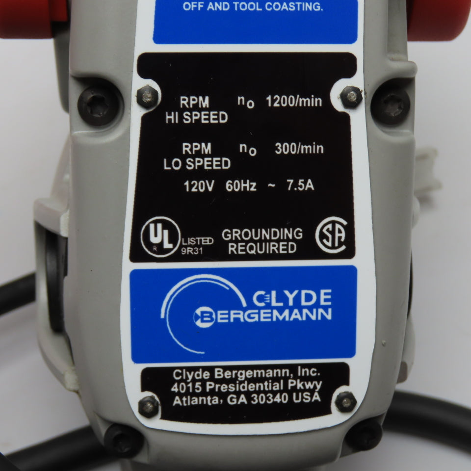 Milwaukee 1675-6 Right Angle Drill Motor w/ Remote Trigger Handle 120V Modified*