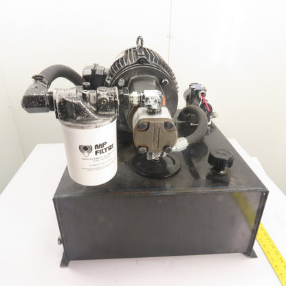 Honor 2GG9U22R 10HP 24 Gallon Hydraulic Power Unit 230/460V 3Ph
