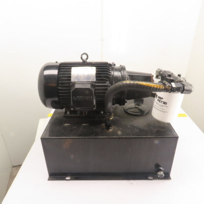 Honor 2GG9U22R 10HP 24 Gallon Hydraulic Power Unit 230/460V 3Ph